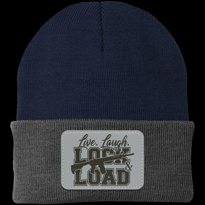 Live Laugh Lock & Load Knit Beanie