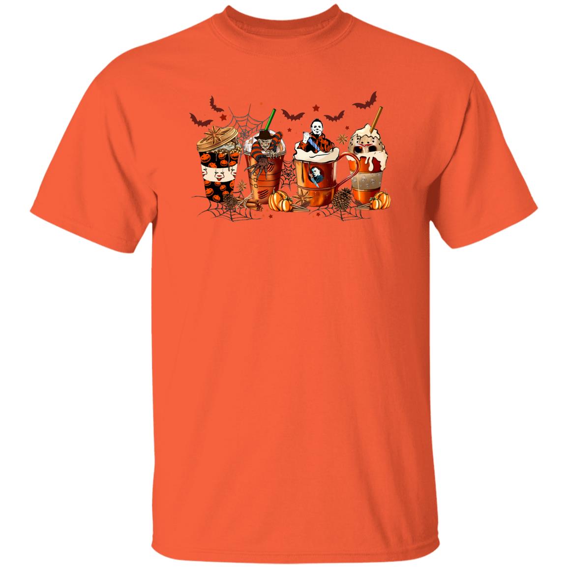 Halloween Coffee Squad T-shirt