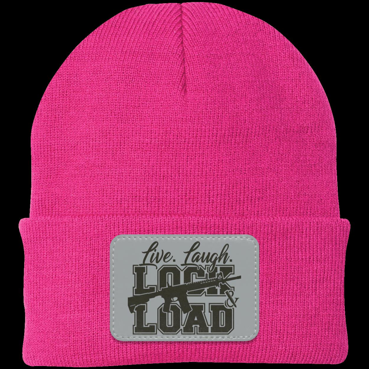 Live Laugh Lock & Load Knit Beanie