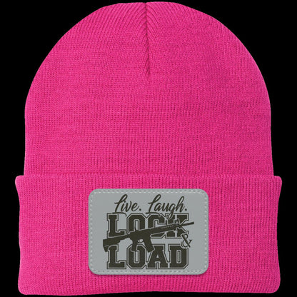 Live Laugh Lock & Load Knit Beanie