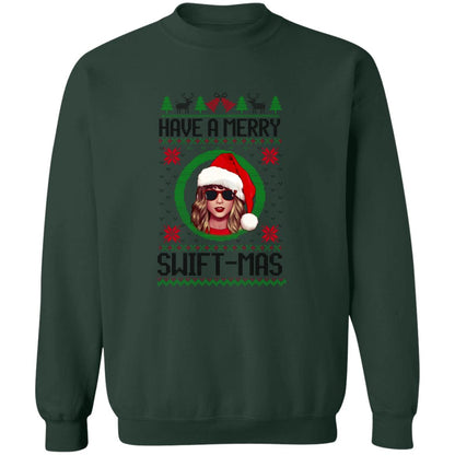 HAVE A MERRY SWIFTMAS UGLY CHRISTMAS SWEATSHIRT#2