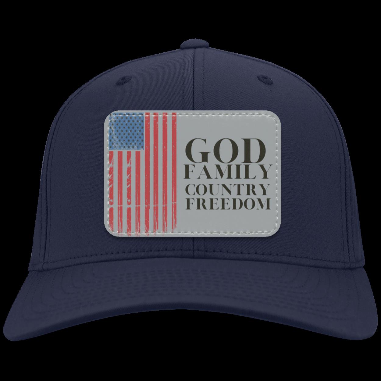 God, Family, Country, Freedom Cap