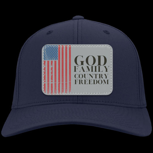 God, Family, Country, Freedom Cap