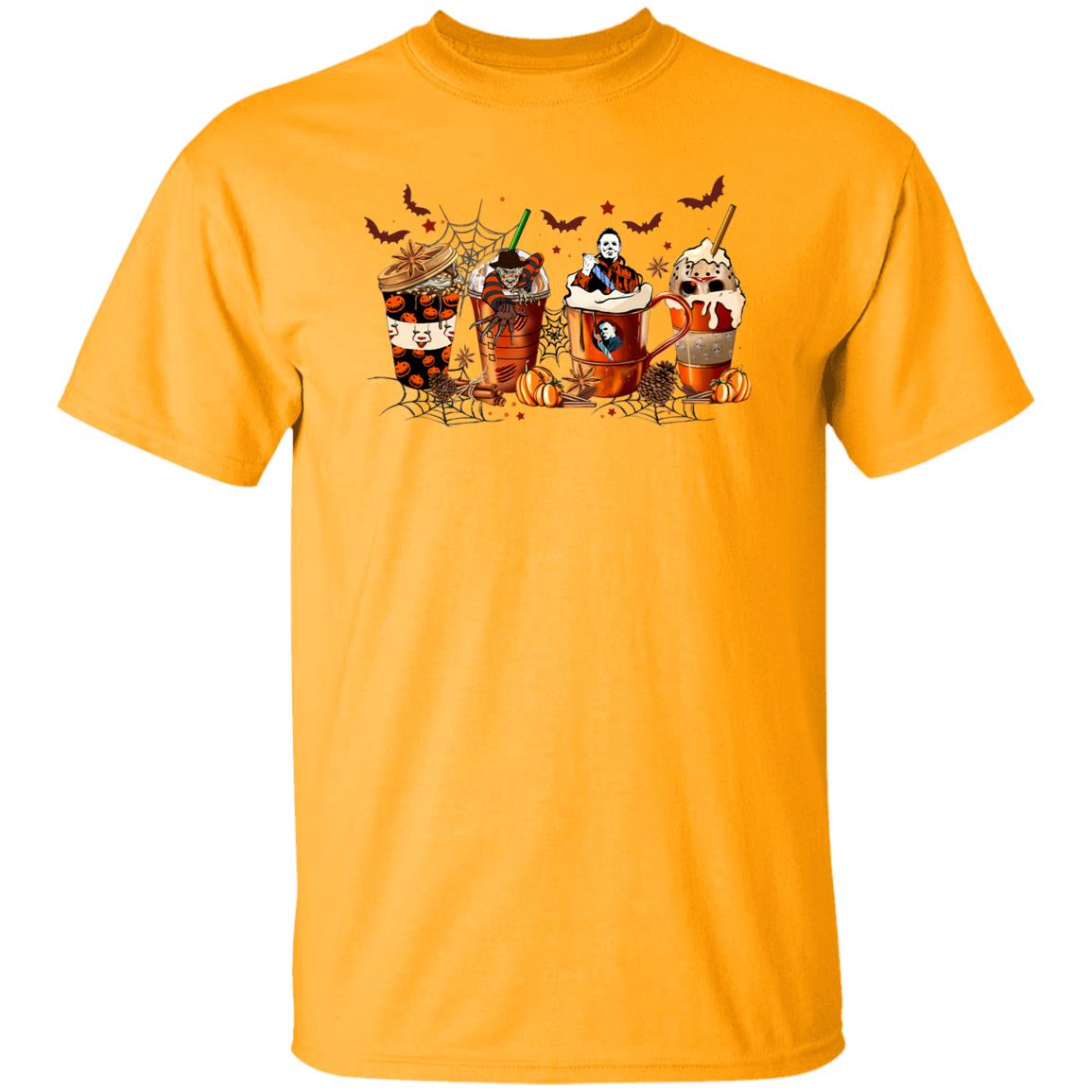 Halloween Coffee Squad T-shirt