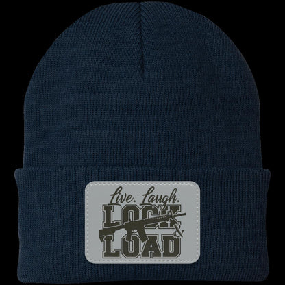 Live Laugh Lock & Load Knit Beanie