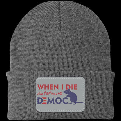 When I Die Knit Beanie