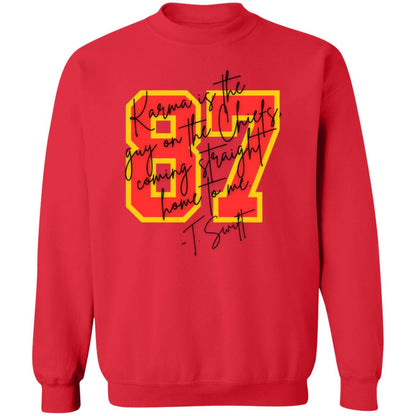 Signature T-Swift 87 Karma Sweatshirt