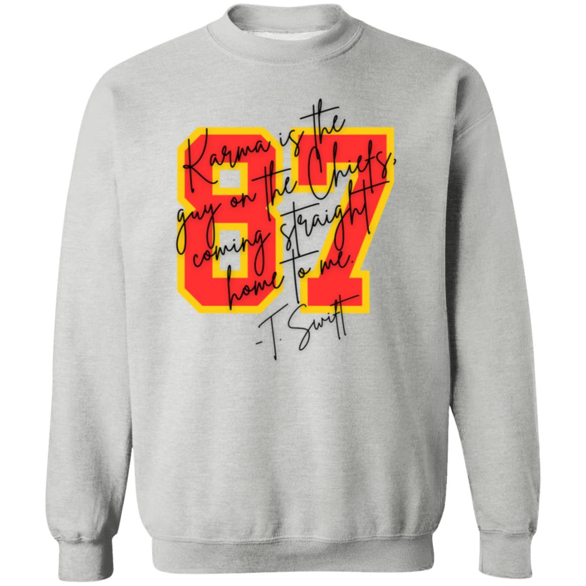 Signature T-Swift 87 Karma Sweatshirt