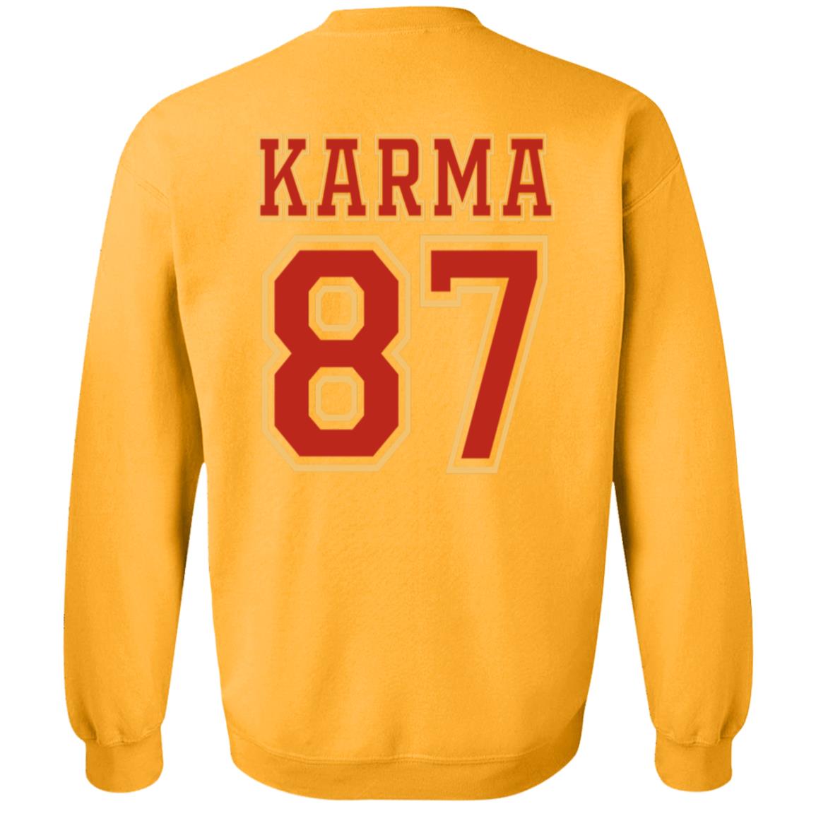 Karma 87 Swiftie Sweatshirt (Front and Back Print)