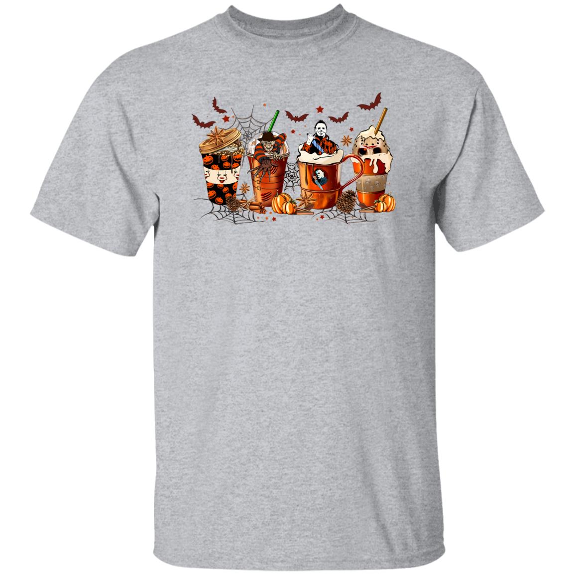 Halloween Coffee Squad T-shirt