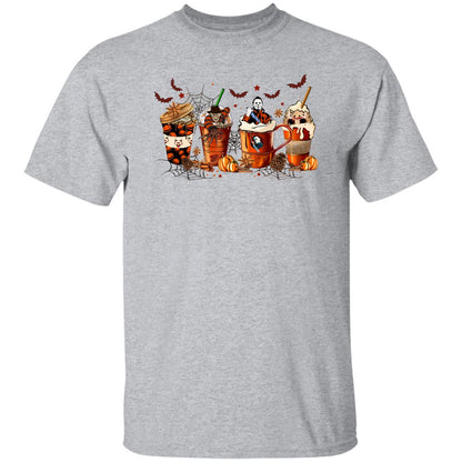 Halloween Coffee Squad T-shirt