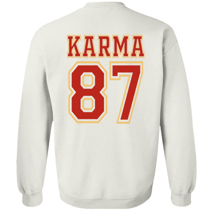 Karma 87 Swiftie Sweatshirt (Front and Back Print)