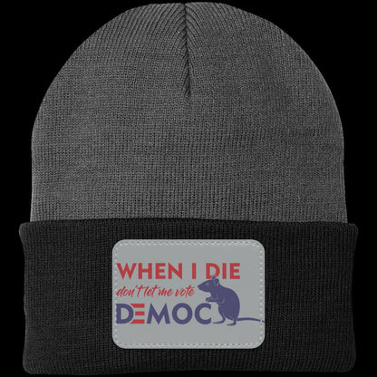 When I Die Knit Beanie