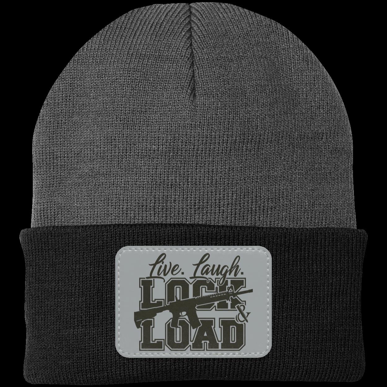 Live Laugh Lock & Load Knit Beanie