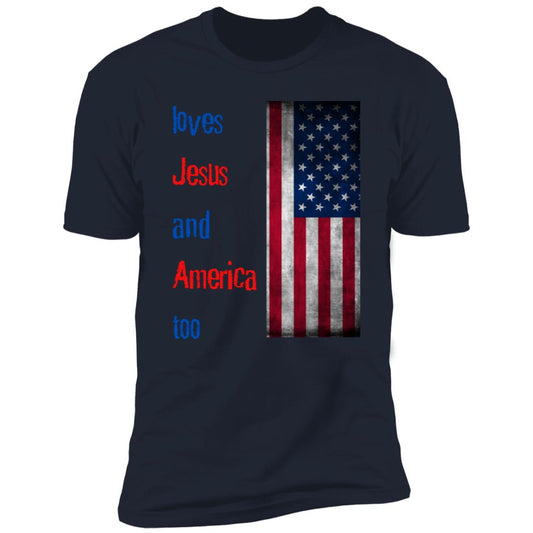 Loves Jesus and America too