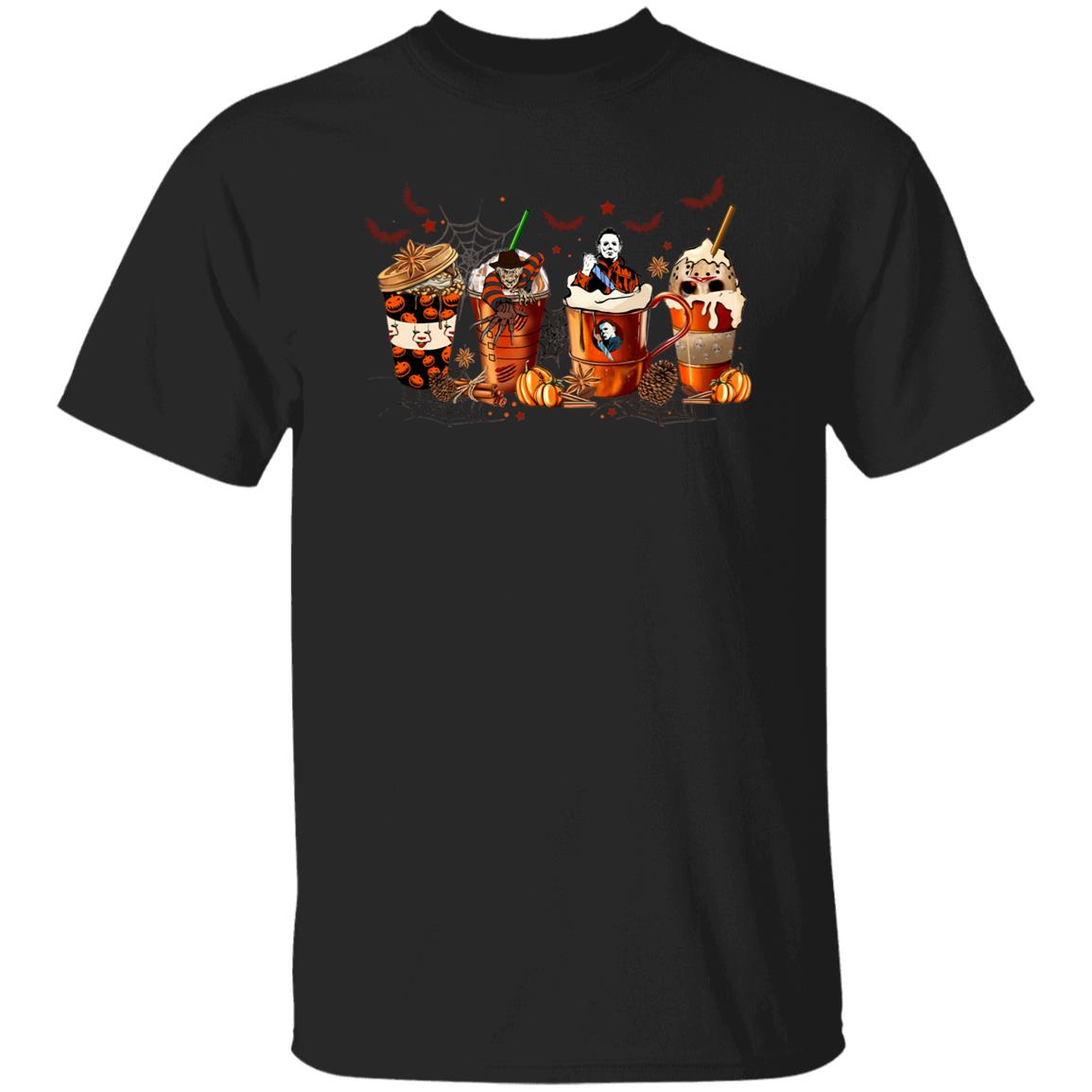 Halloween Coffee Squad T-shirt