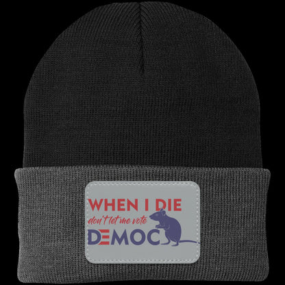 When I Die Knit Beanie