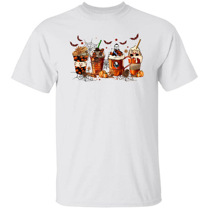 Halloween Coffee Squad T-shirt