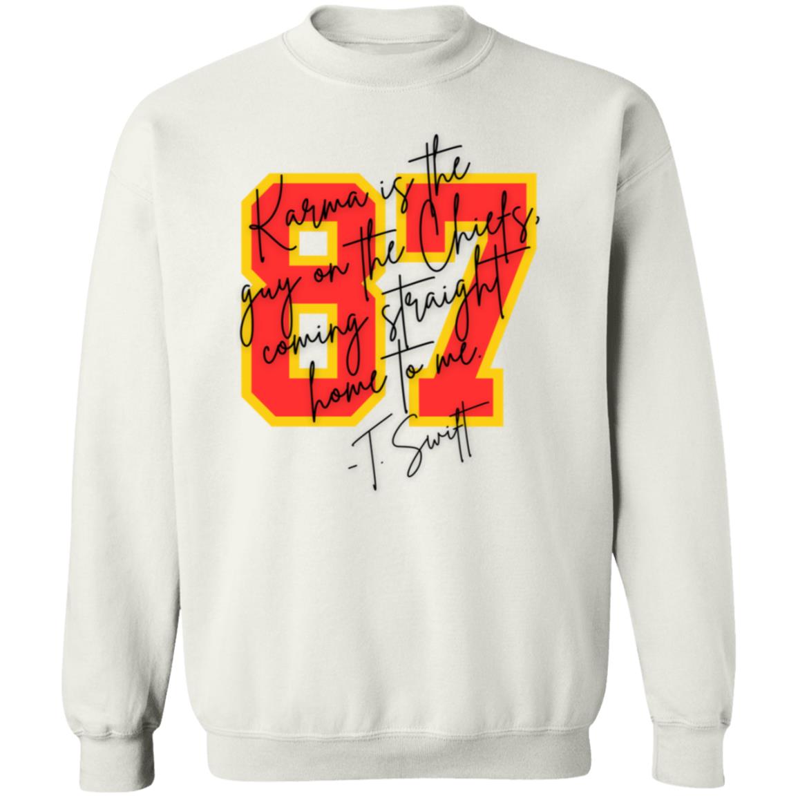 Signature T-Swift 87 Karma Sweatshirt