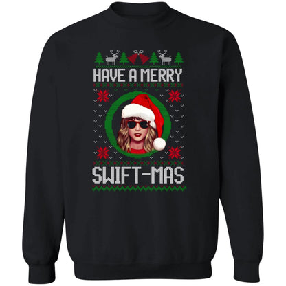 HAVE A MERRY SWIFTMAS UGLY CHRISTMAS SWEATER