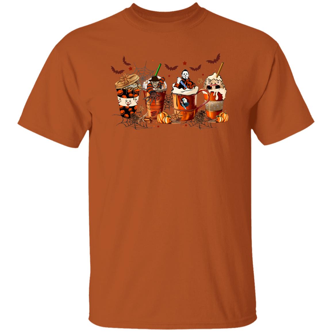 Halloween Coffee Squad T-shirt