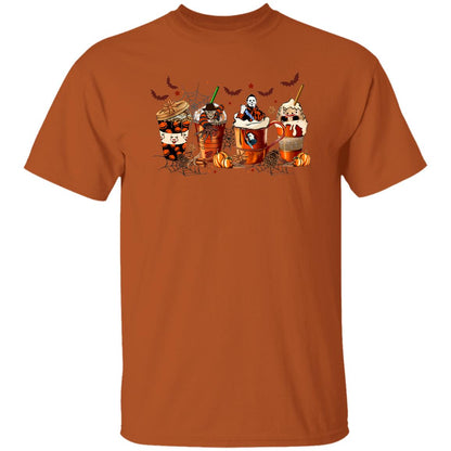 Halloween Coffee Squad T-shirt