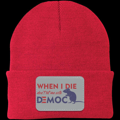 When I Die Knit Beanie