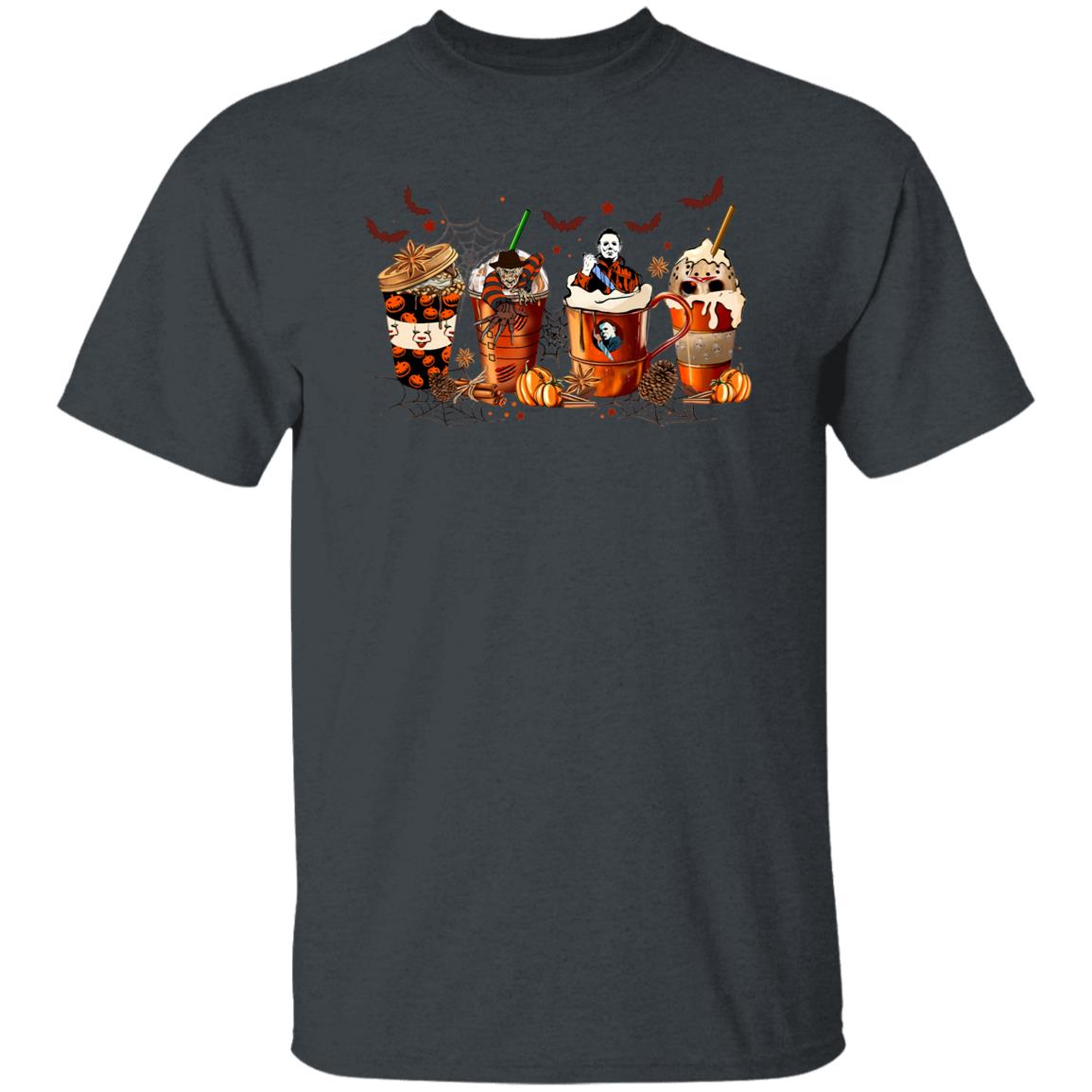 Halloween Coffee Squad T-shirt