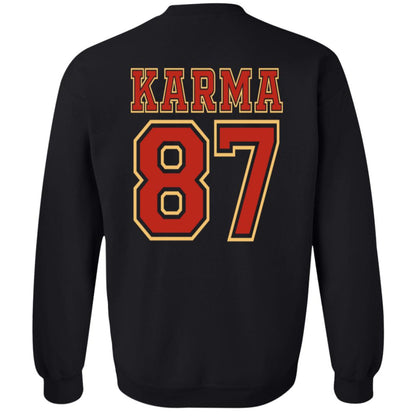 Karma 87 Swiftie Sweatshirt (Front and Back Print)