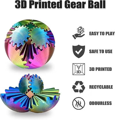 RelaxSphere Gear Ball Fidget Toy