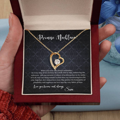 Personalized Forever Love Promise Necklace