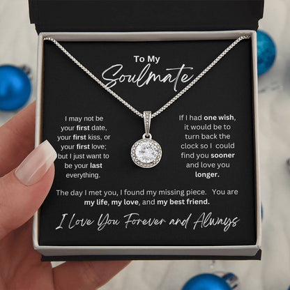 To My Soulmate Eternal Hope Necklace