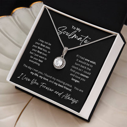 To My Soulmate Eternal Hope Necklace