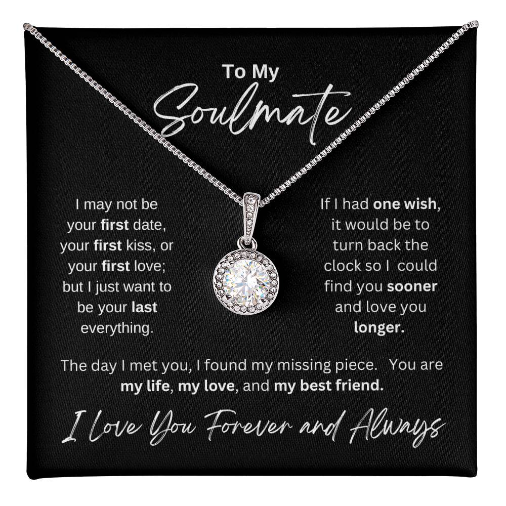 To My Soulmate Eternal Hope Necklace