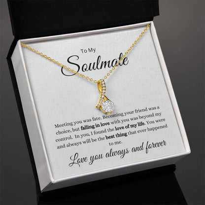 To My Soulmate-Meeting You Was Fate- Alluring Beauty Necklace (white background)