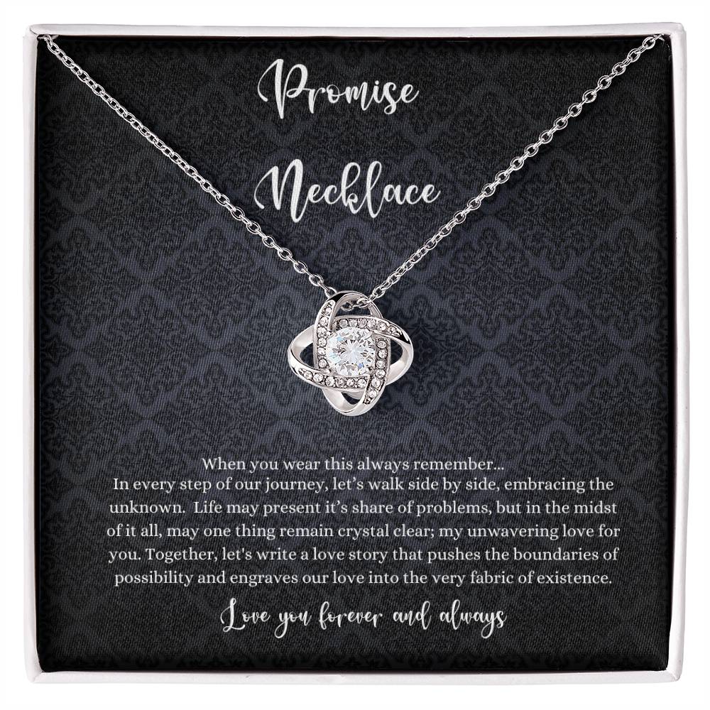 Love Knot Promise Necklace