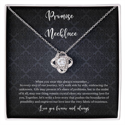 Love Knot Promise Necklace