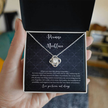 Love Knot Promise Necklace