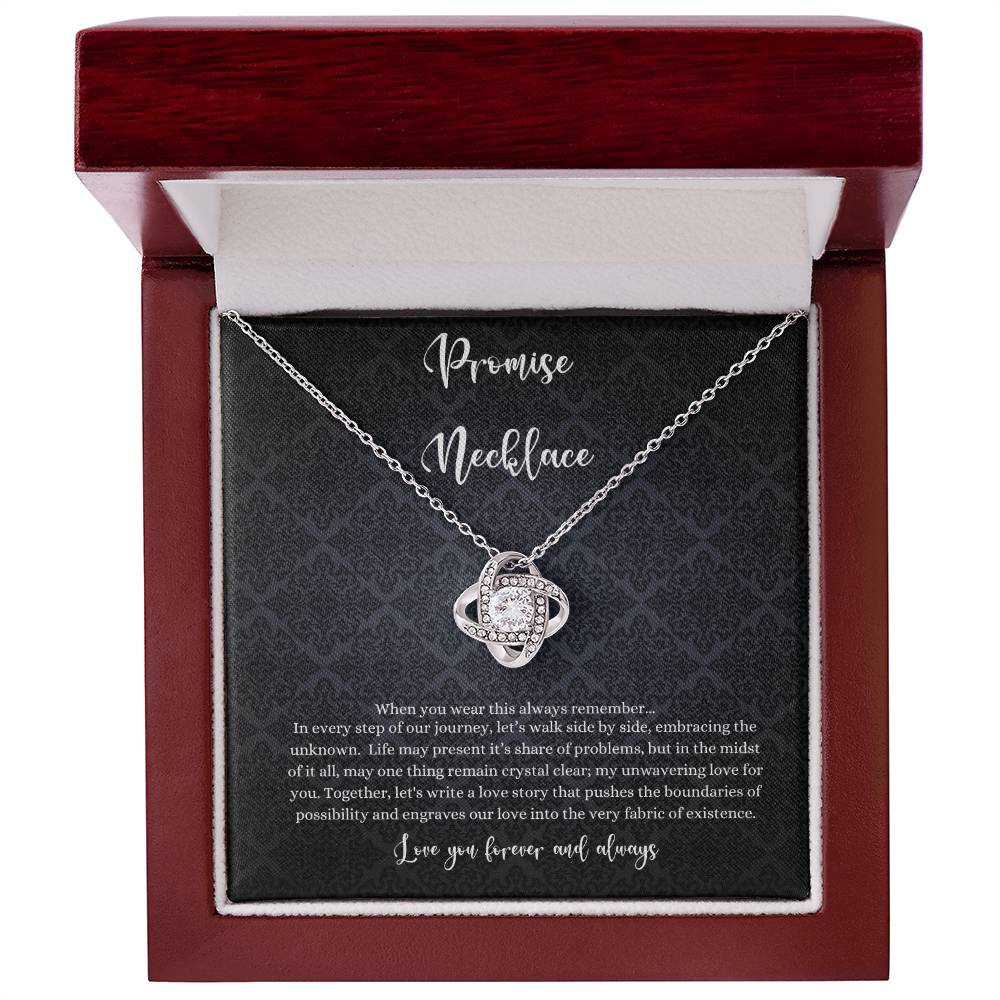 Love Knot Promise Necklace