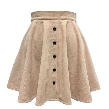 Elleigh Corduroy A-Line Skirt