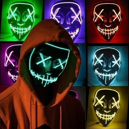 Halloween LED Stitched Mask