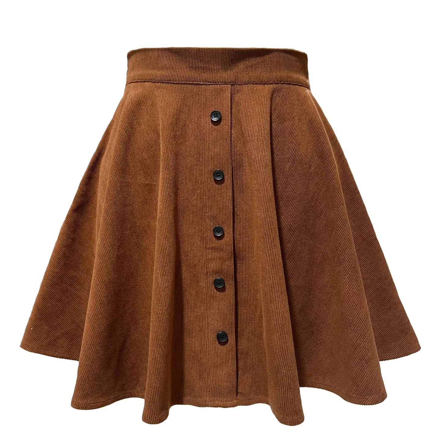 Elleigh Corduroy A-Line Skirt