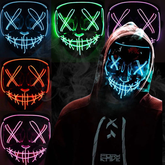 Halloween LED Stitched Mask