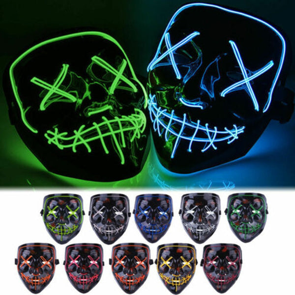 Halloween LED Stitched Mask