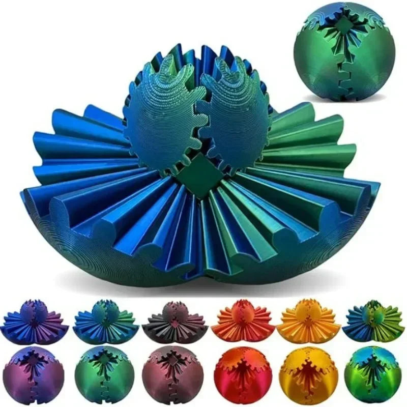 RelaxSphere Gear Ball Fidget Toy