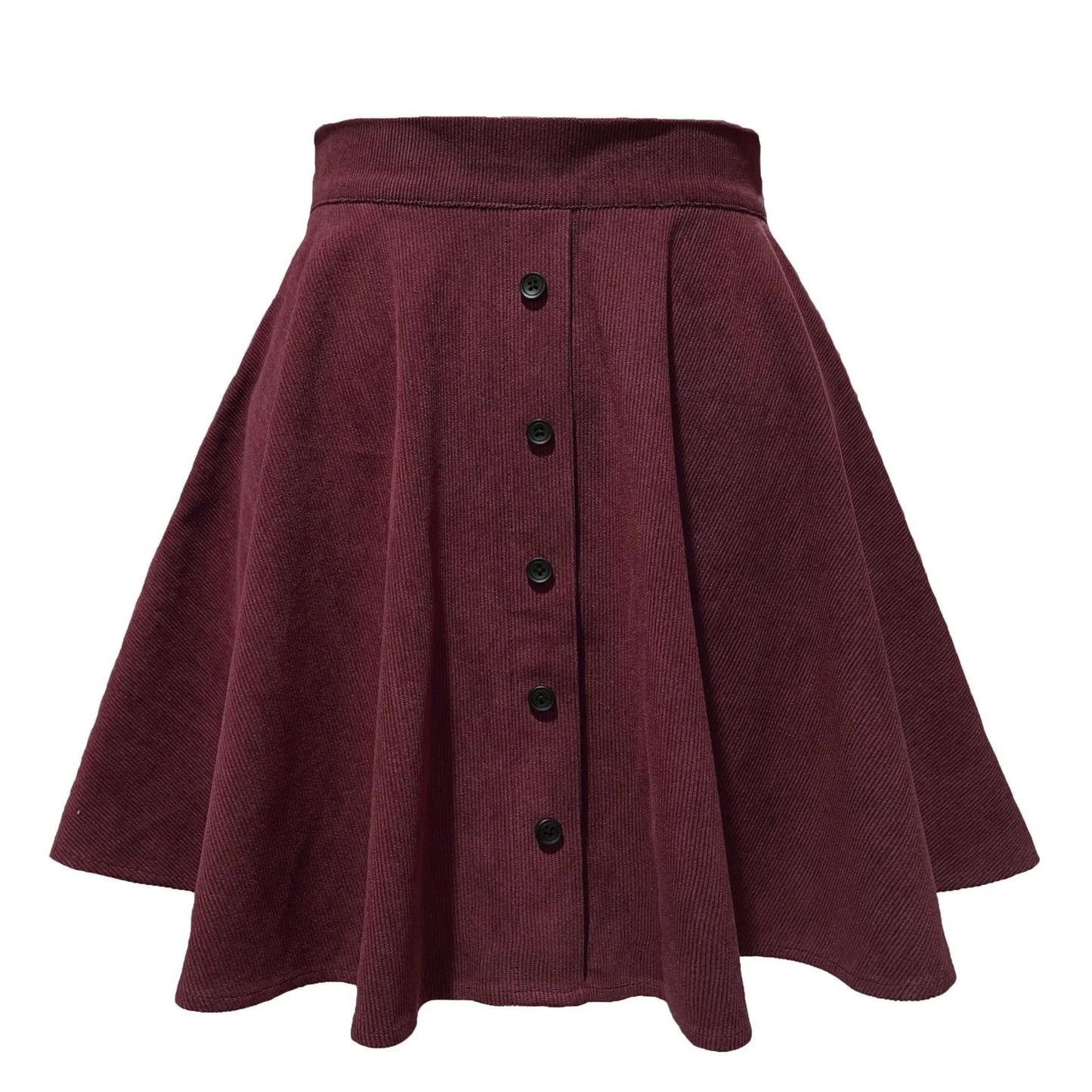 Elleigh Corduroy A-Line Skirt