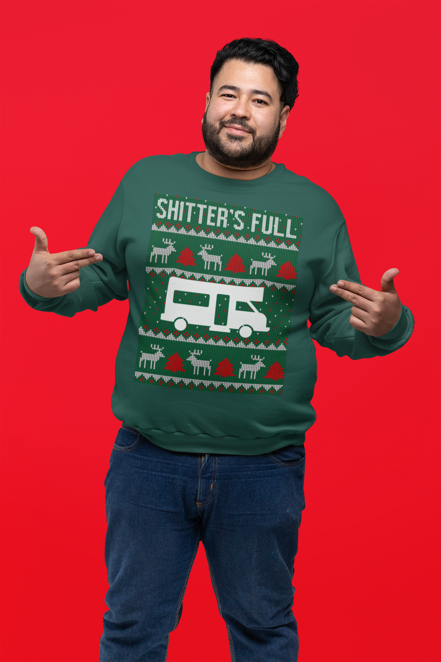 Shitter's Full Christmas Sweater